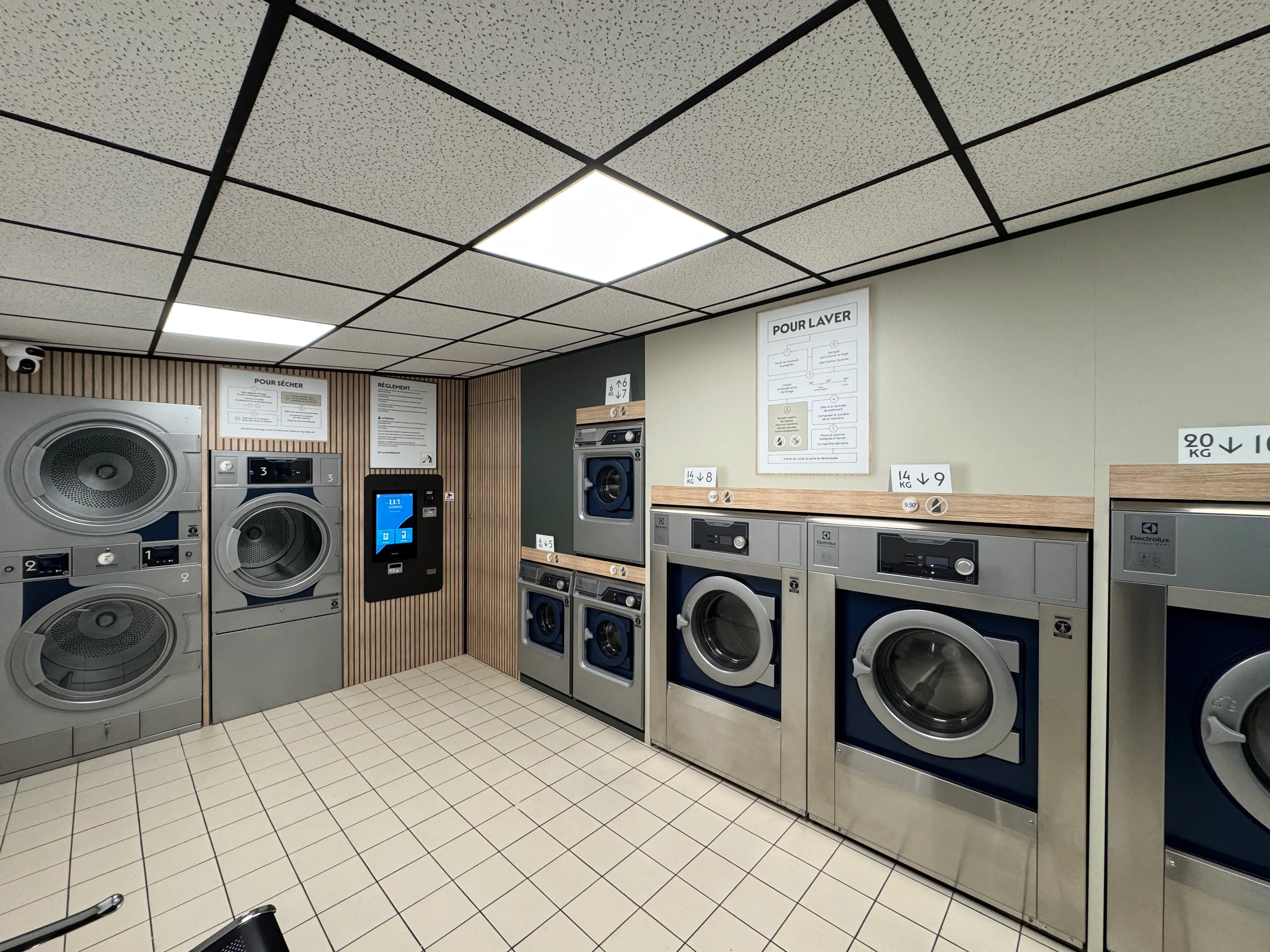 Laverie automatique ouverte 7j/7 et jours fériés à Lens 62300